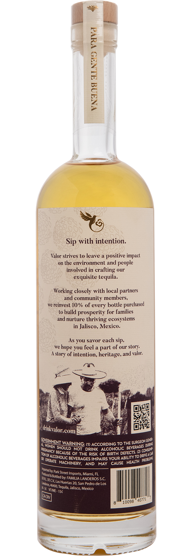 Valor Añejo 50ml (mini) - Image 3