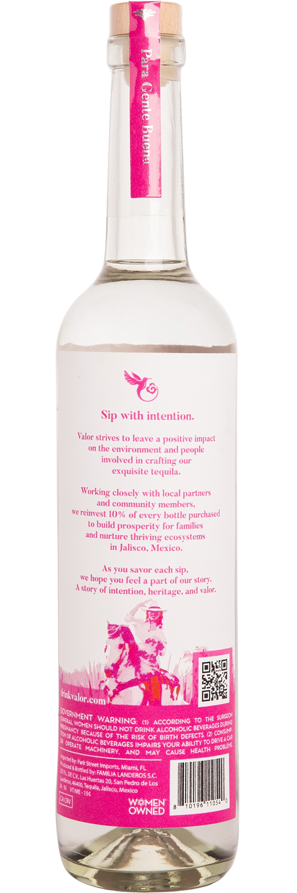 Valor High Proof Blanco 50ml (mini) - Image 3